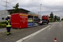 Grossbrand Halle Troisdorf Kriegsdorf Junkersring P061